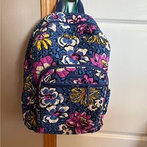 Vera Bradley African Violet Campus Backpack